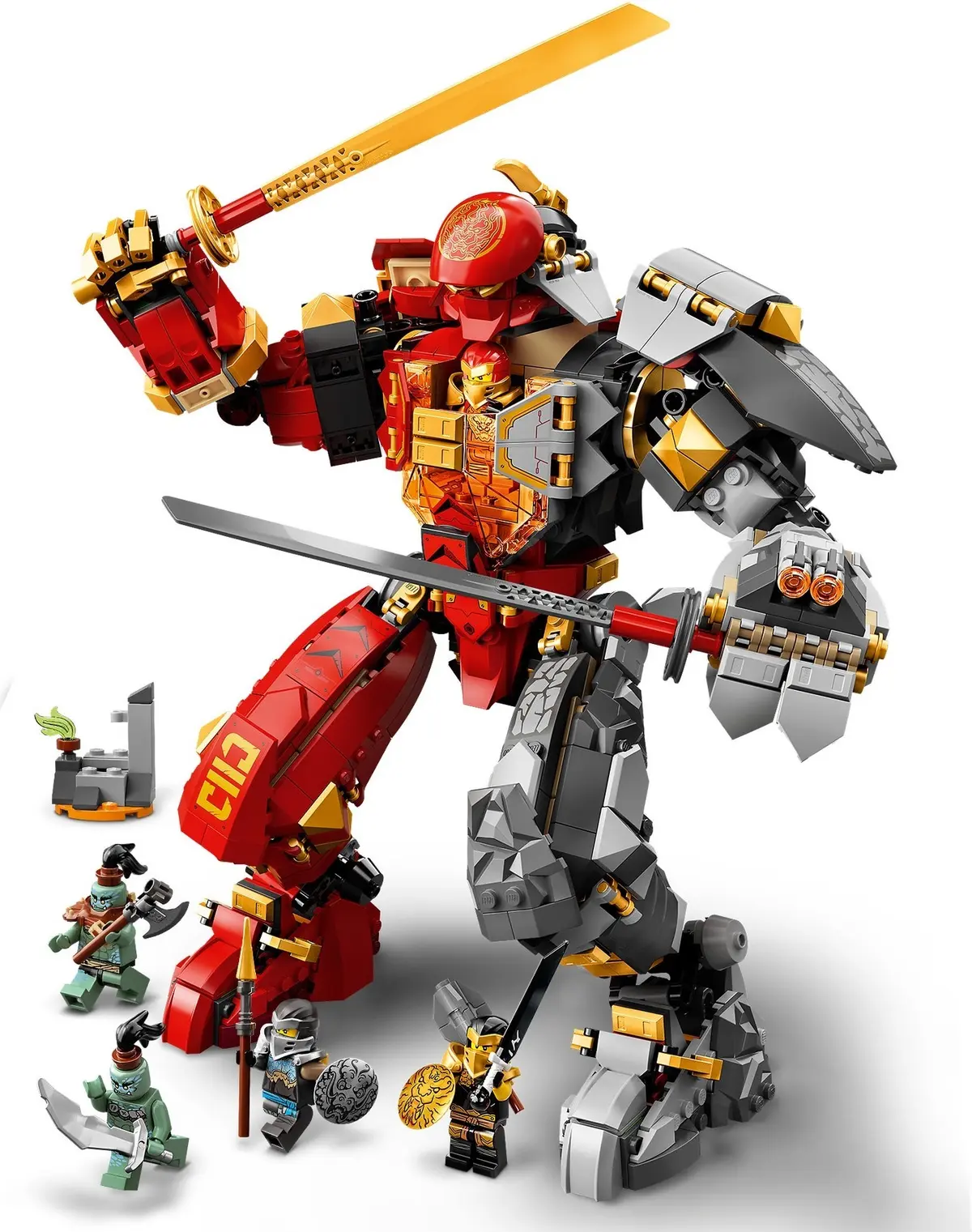 LEGO Ninjago 71720 Fire Stone Mech set, image 6
