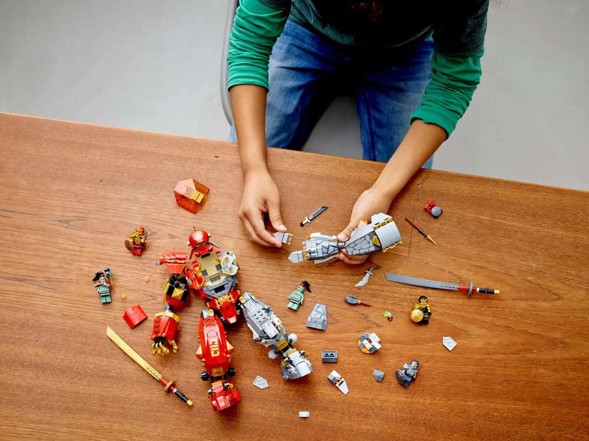 LEGO Ninjago 71720 Fire Stone Mech set, image 11