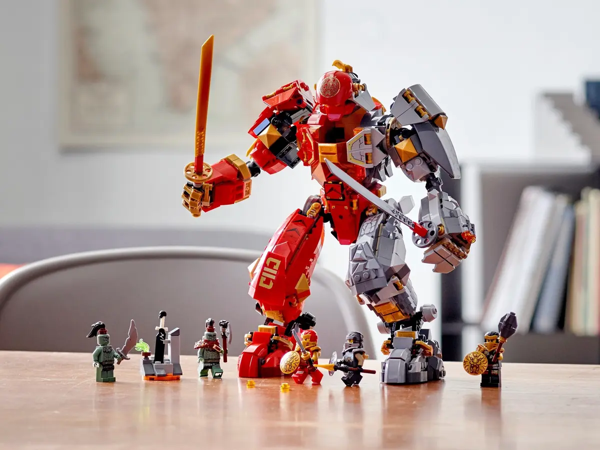 LEGO Ninjago 71720 Fire Stone Mech set, image 3