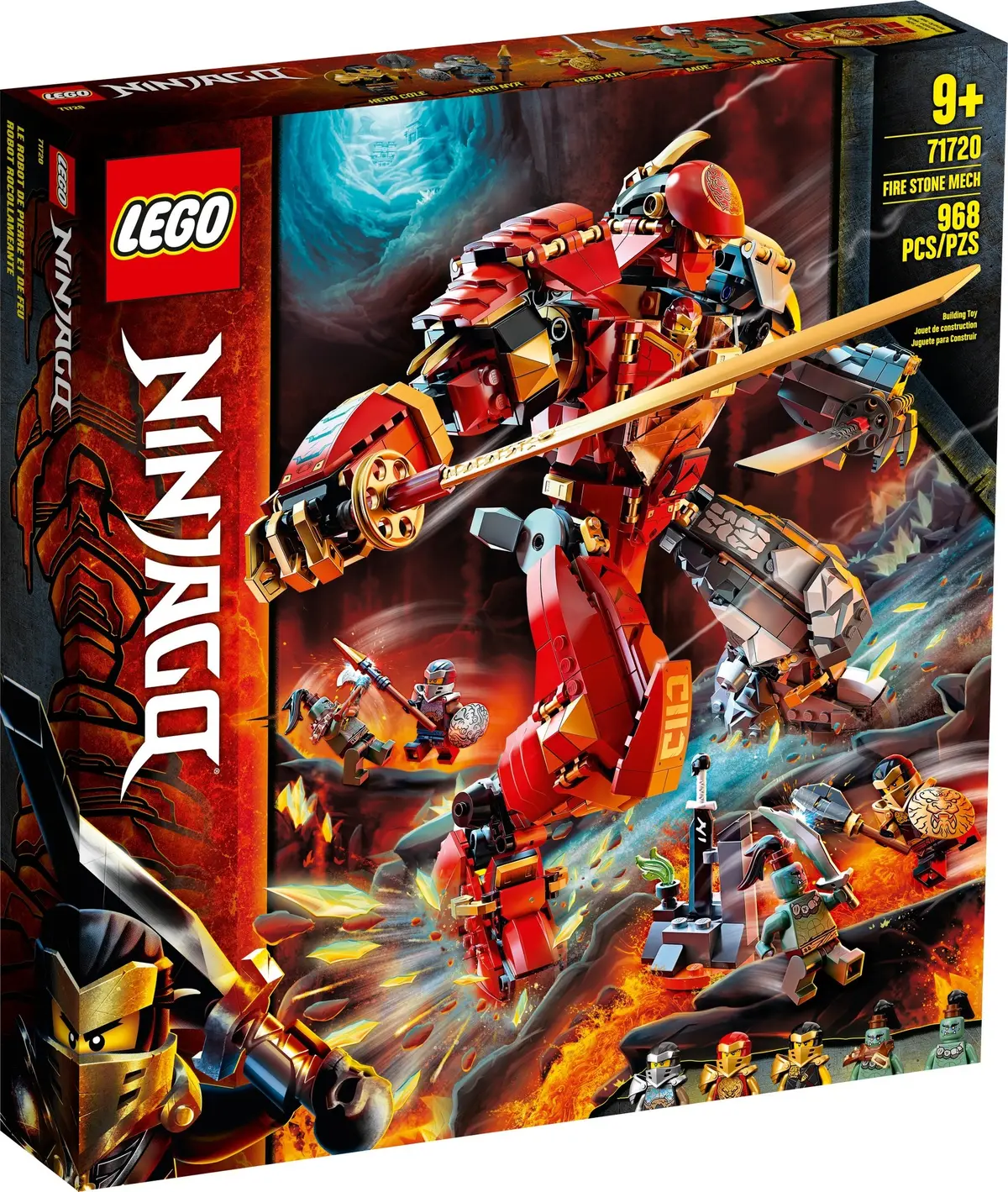LEGO Ninjago 71720 Fire Stone Mech set, image 2