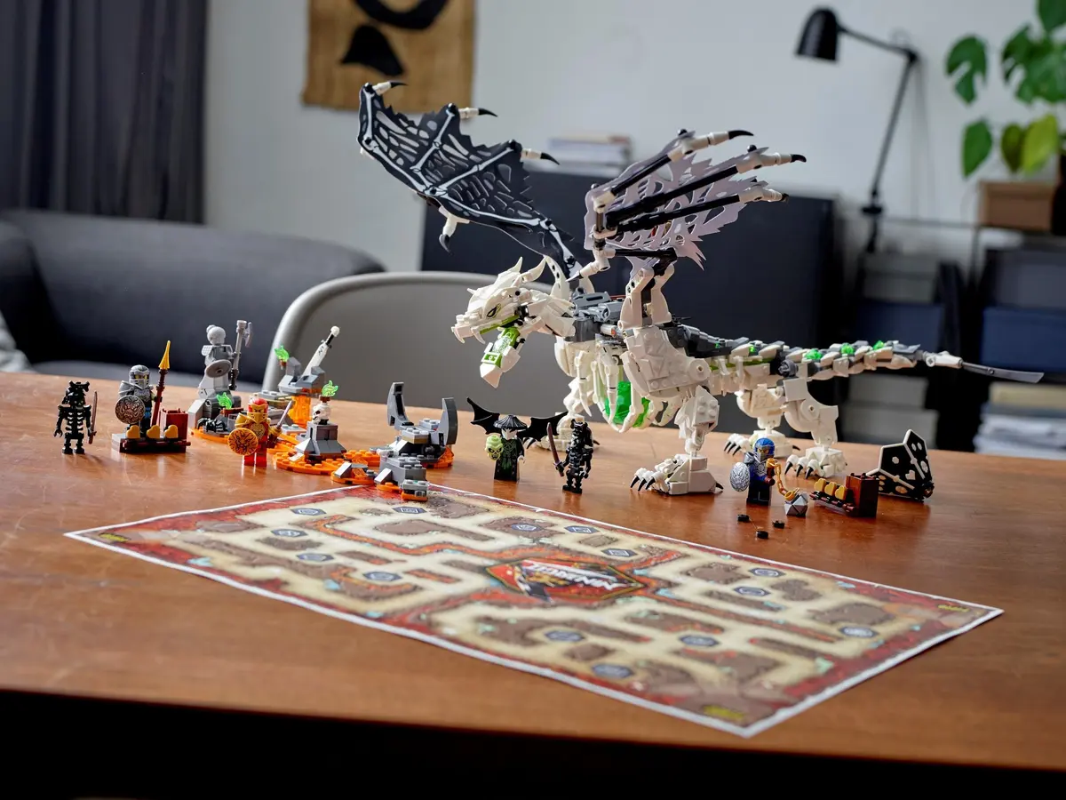 LEGO Ninjago 71721 Skull Sorcerer's Dragon set, image 6