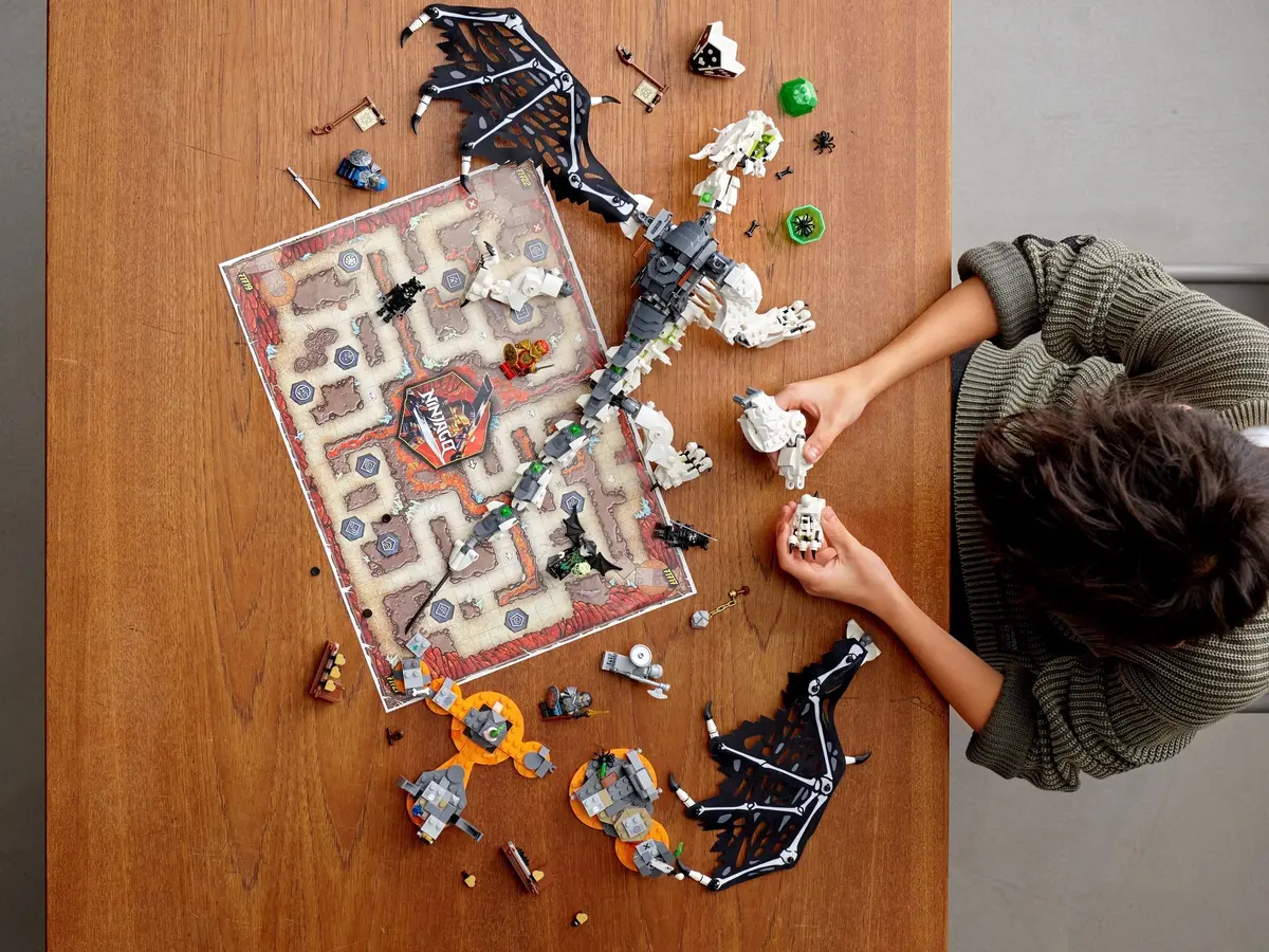 LEGO Ninjago 71721 Skull Sorcerer's Dragon set, image 4