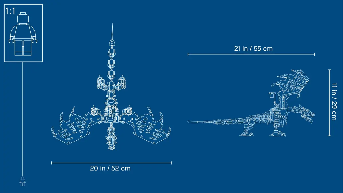 LEGO Ninjago 71721 Skull Sorcerer's Dragon set, image 8