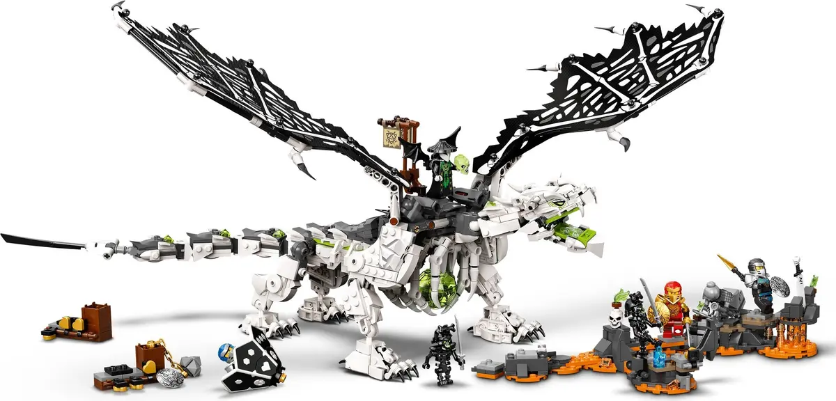 LEGO Ninjago 71721 Skull Sorcerer's Dragon set, image 11