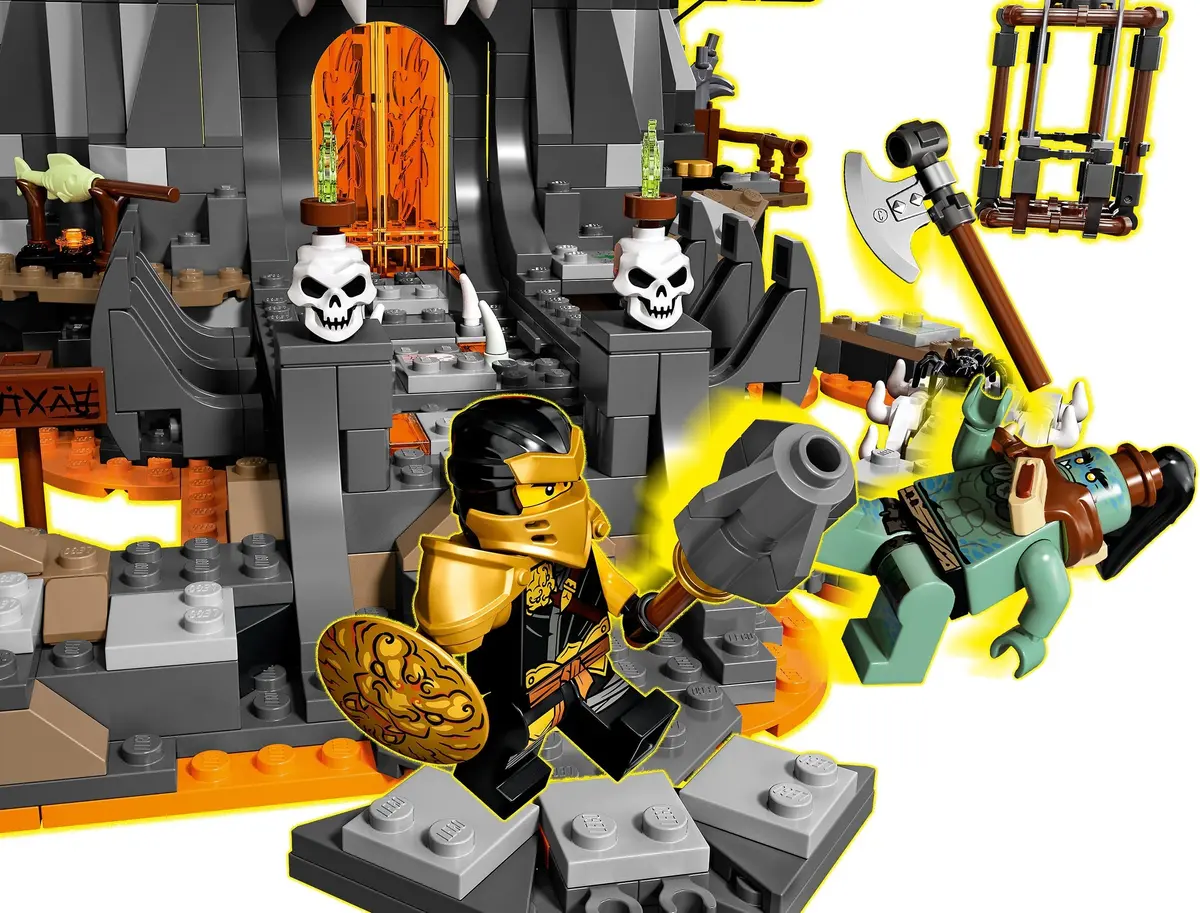 LEGO Ninjago 71722 Skull Sorcerer's Dungeons set, image 10