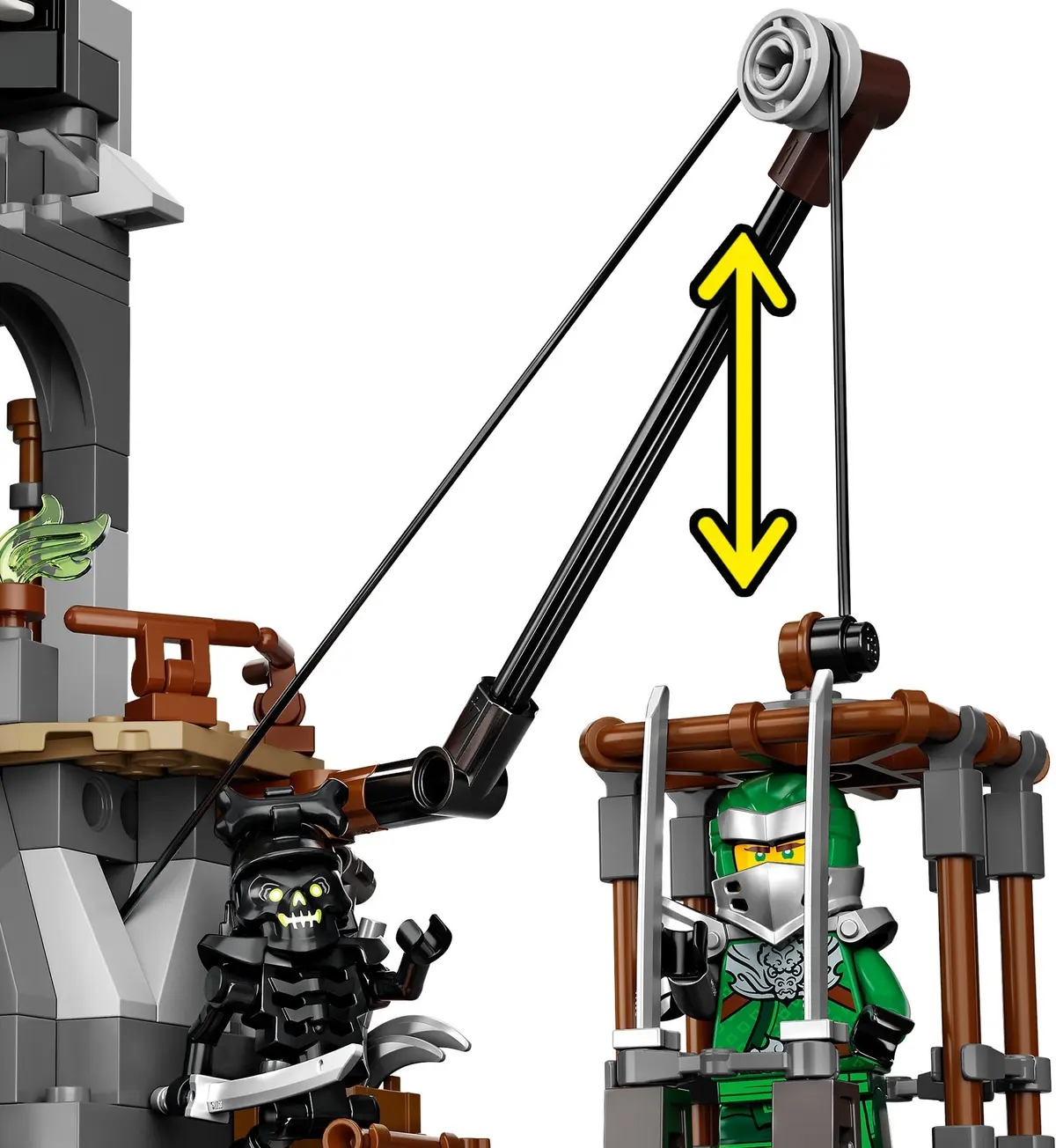 LEGO Ninjago 71722 Skull Sorcerer's Dungeons set, image 15