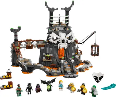 LEGO Ninjago 71722 Skull Sorcerer's Dungeons set