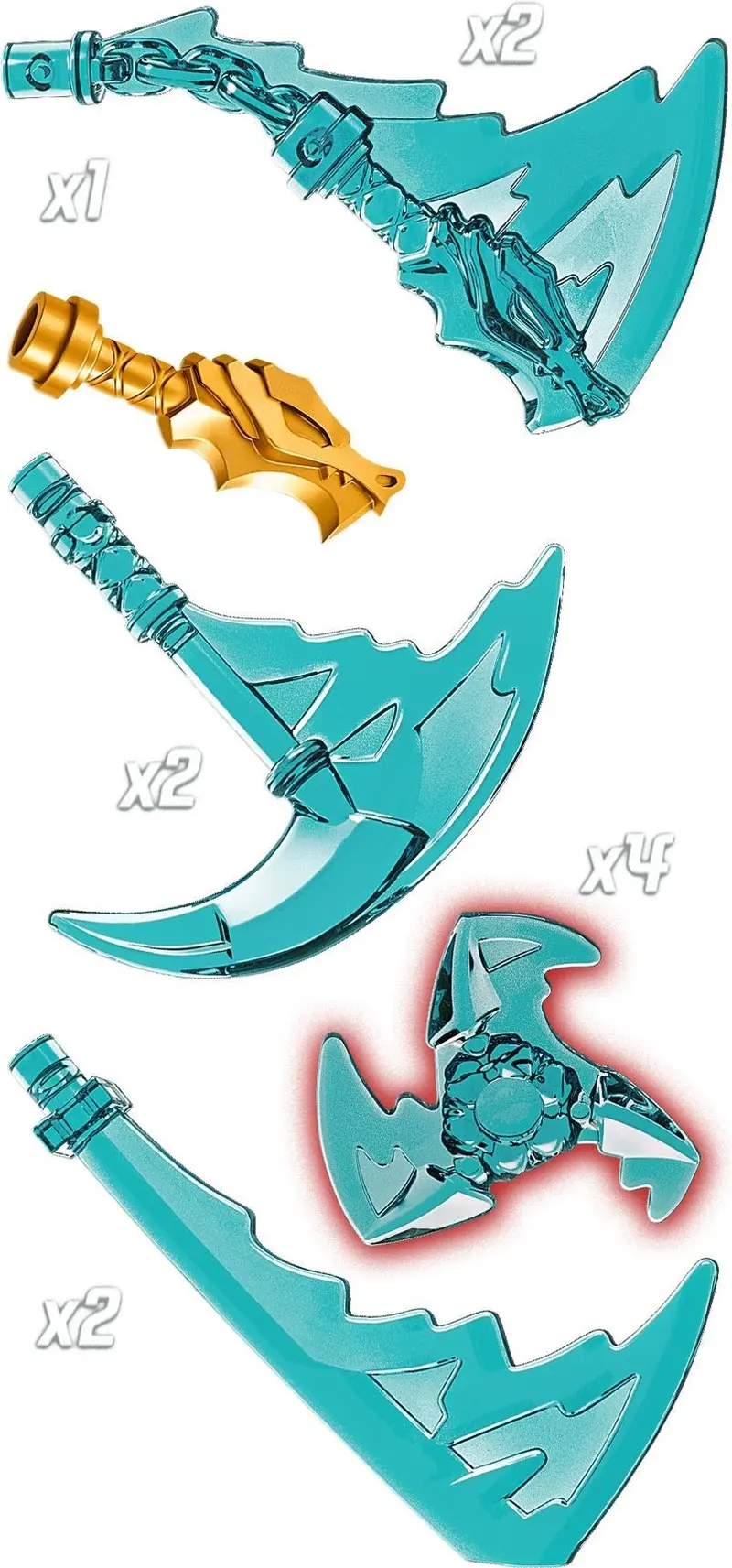 LEGO Ninjago 71731 Epic Battle Set - Zane vs. Nindroid set, image 6