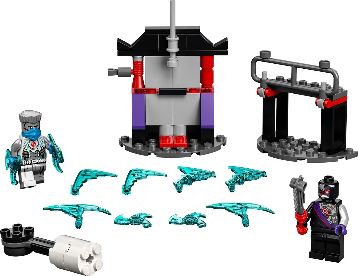 LEGO Ninjago 71731 Epic Battle Set - Zane vs. Nindroid set