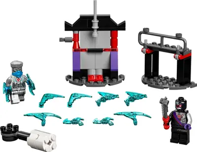 LEGO Ninjago 71731 Epic Battle Set - Zane vs. Nindroid set