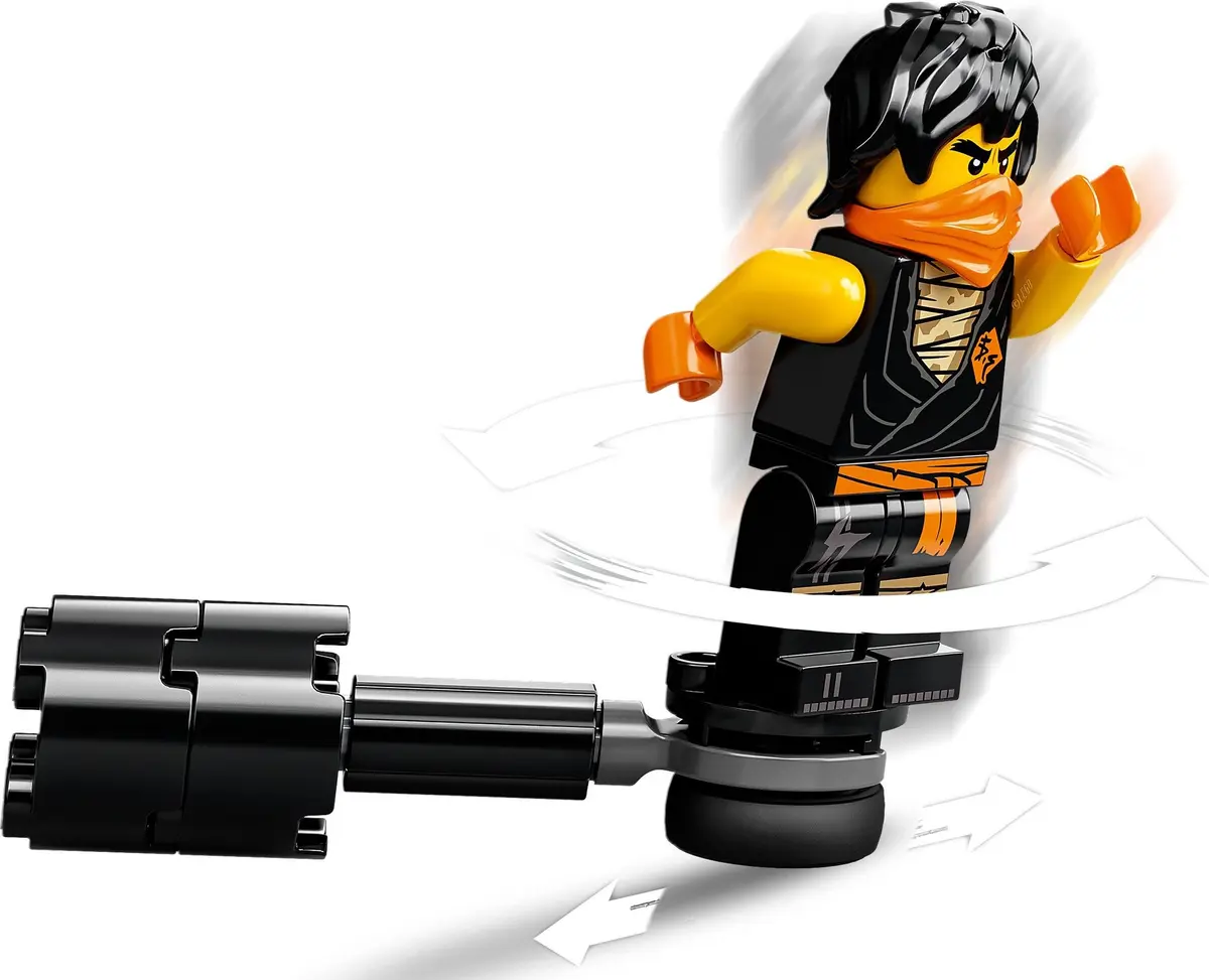 LEGO Ninjago 71733 Epic Battle Set - Cole vs. Ghost Warrior set, image 5