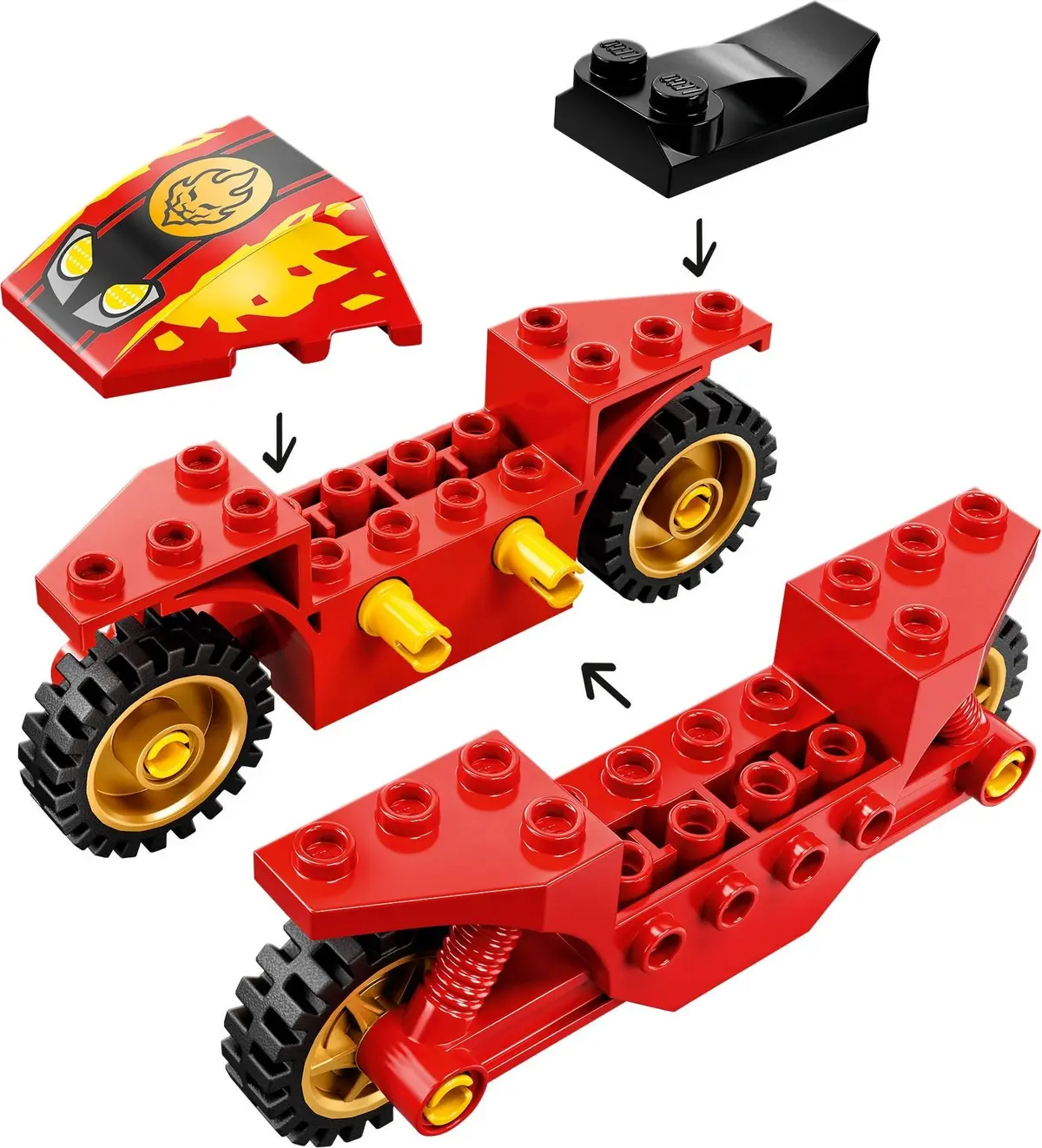 LEGO Ninjago 71734 Kai's Blade Cycle set, image 8