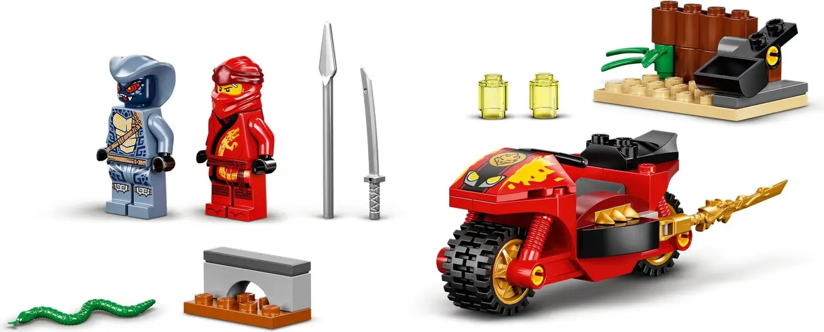 LEGO Ninjago 71734 Kai's Blade Cycle set, image 6