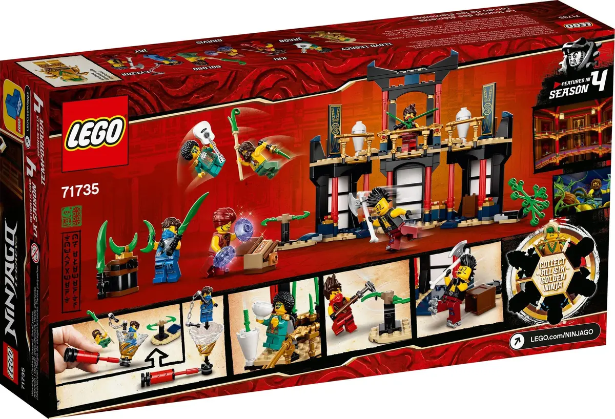 LEGO Ninjago 71735 Tournament of Elements set, image 2