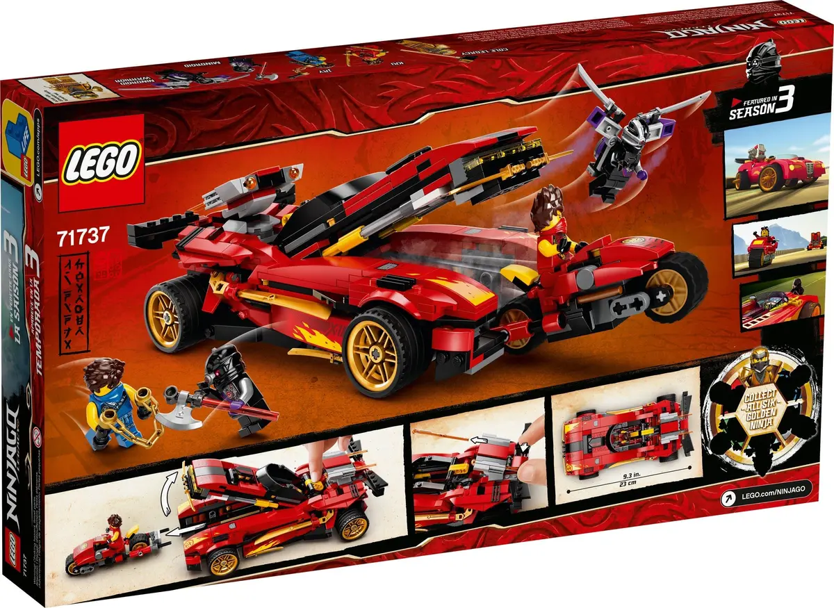 LEGO Ninjago 71737 X-1 Ninja Charger set, image 11