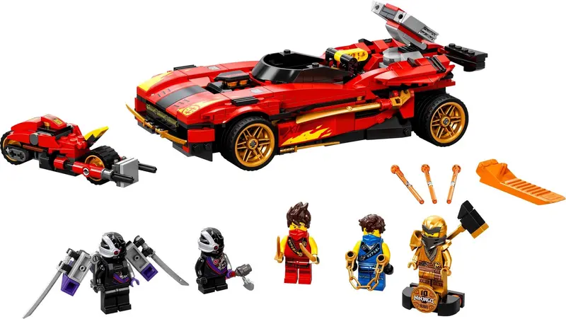 LEGO Ninjago 71737 X-1 Ninja Charger set