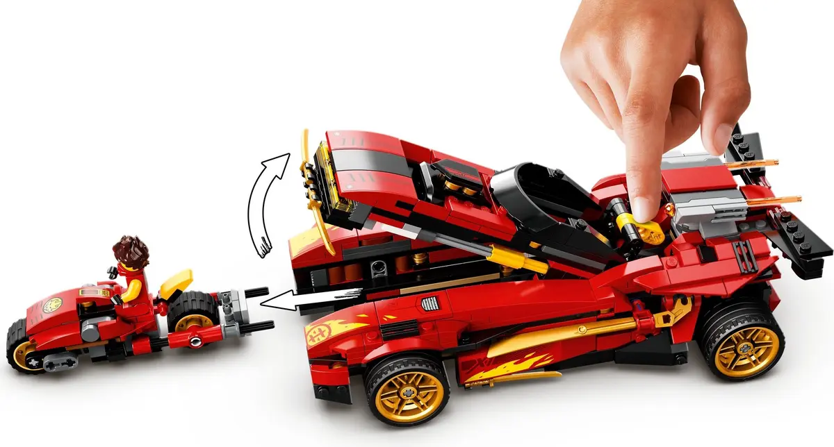 LEGO Ninjago 71737 X-1 Ninja Charger set, image 9