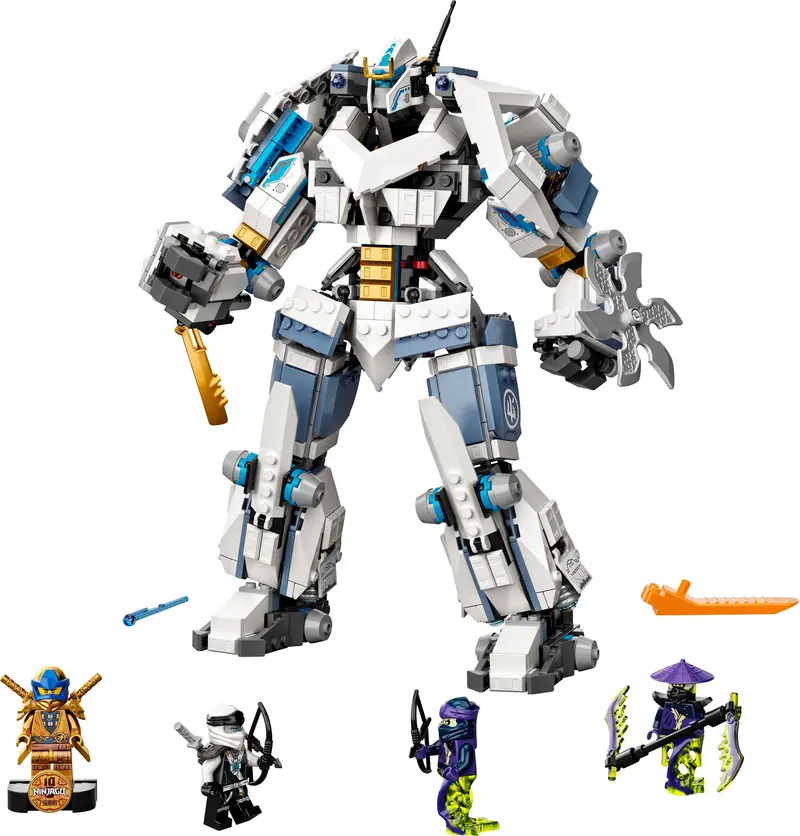 LEGO Ninjago 71738 Zane's Titan Mech Battle set