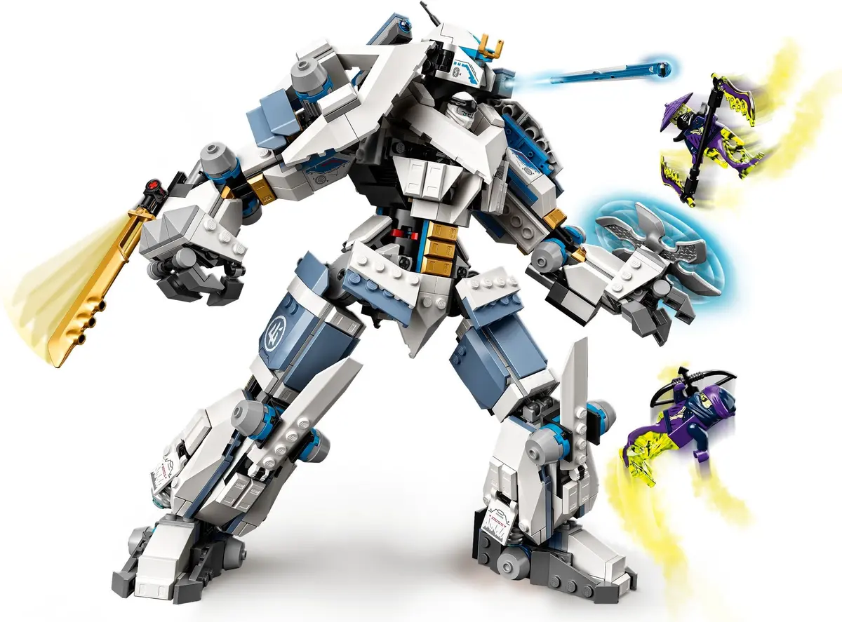 LEGO Ninjago 71738 Zane's Titan Mech Battle set, image 7