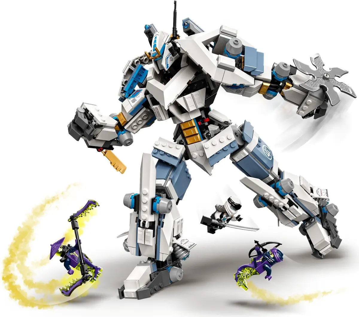 LEGO Ninjago 71738 Zane's Titan Mech Battle set, image 9