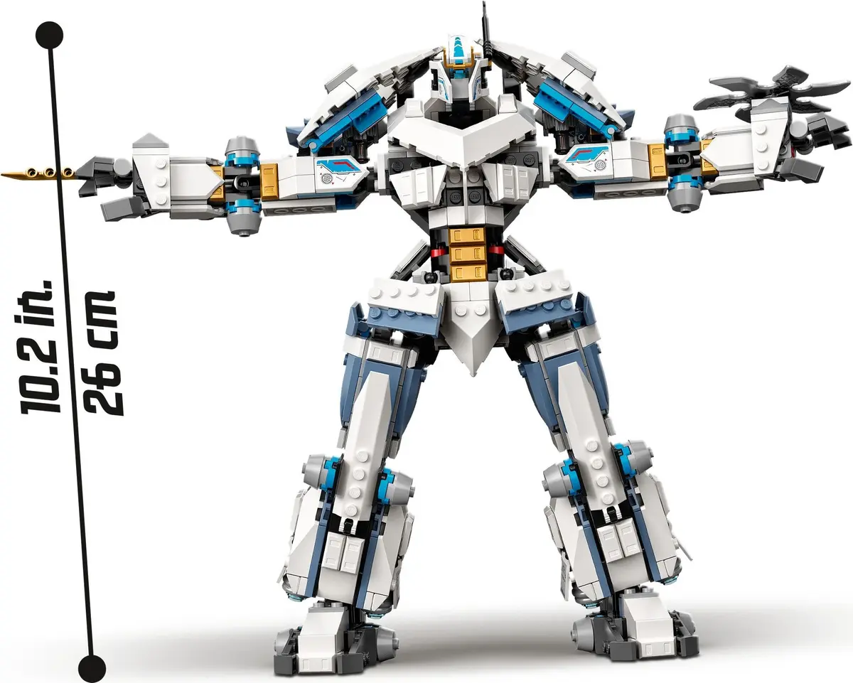LEGO Ninjago 71738 Zane's Titan Mech Battle set, image 13