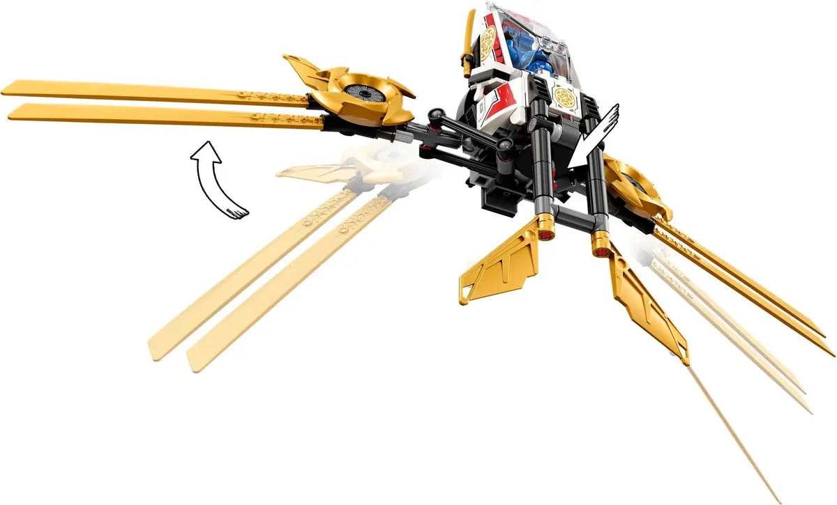 LEGO Ninjago 71739 Ultra Sonic Raider set, image 12