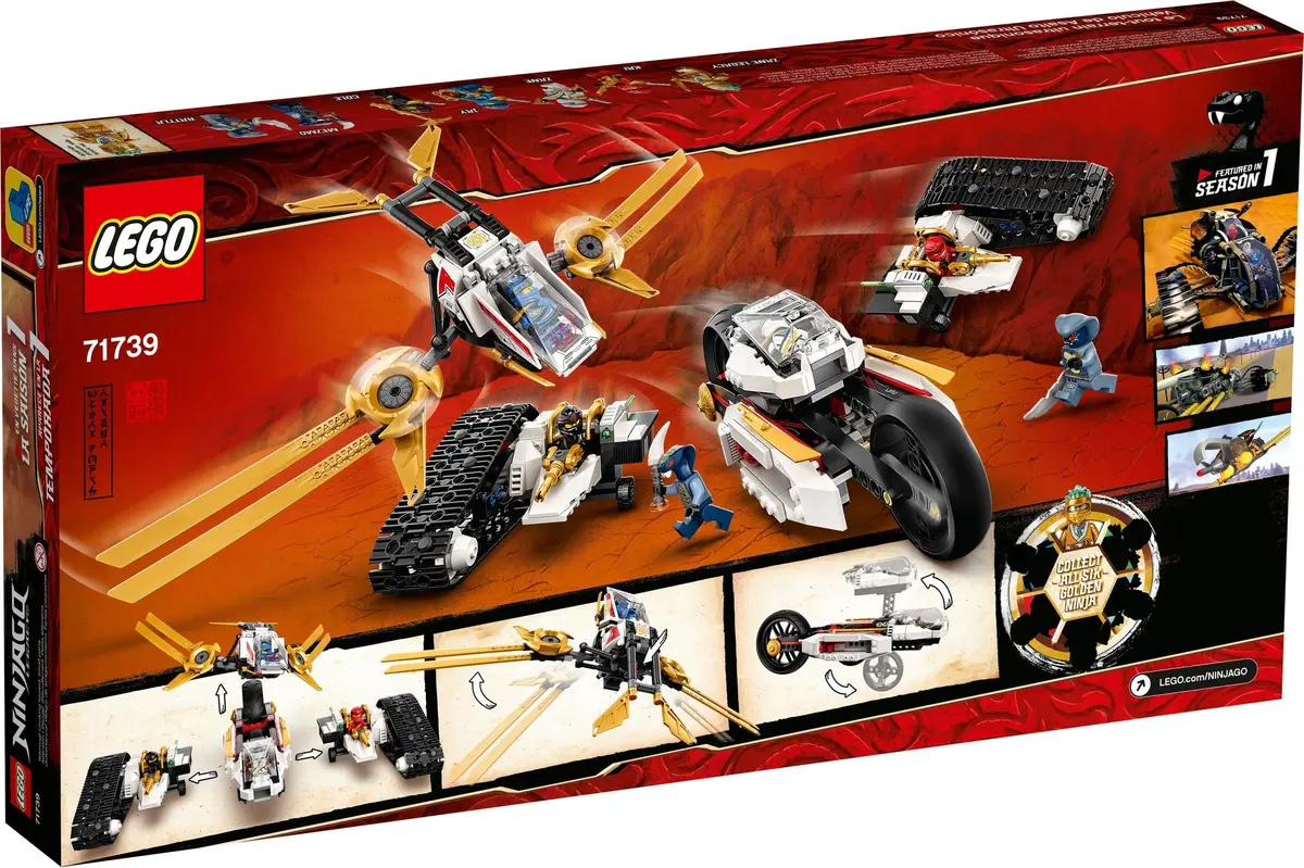 LEGO Ninjago 71739 Ultra Sonic Raider set, image 14