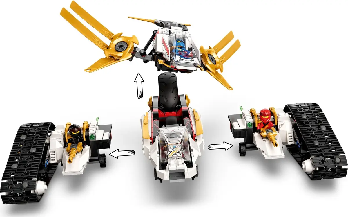 LEGO Ninjago 71739 Ultra Sonic Raider set, image 11