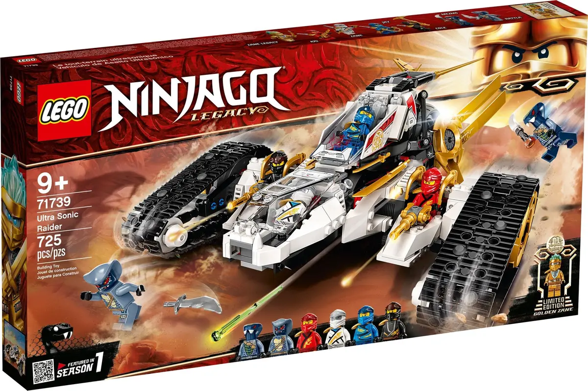 LEGO Ninjago 71739 Ultra Sonic Raider set, image 2