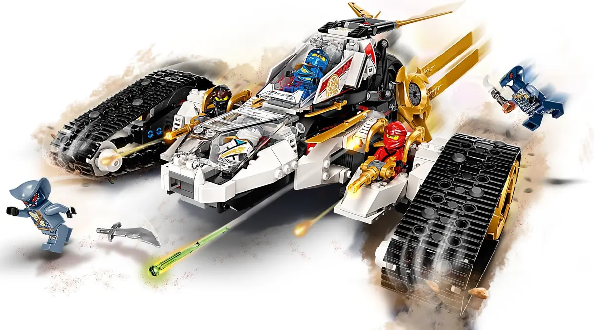 LEGO Ninjago 71739 Ultra Sonic Raider set, image 8