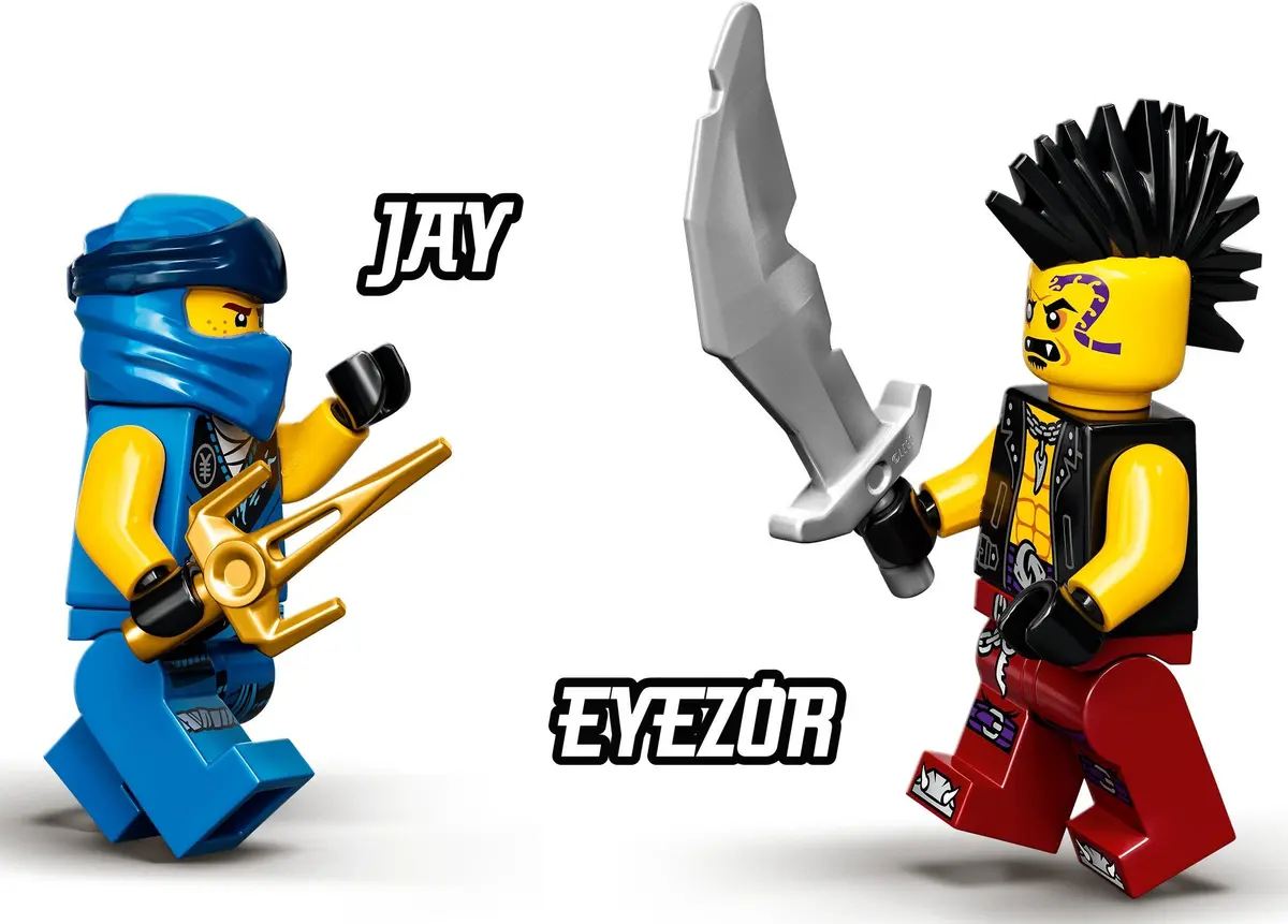 LEGO Ninjago 71740 Jay's Electro Mech set, image 7