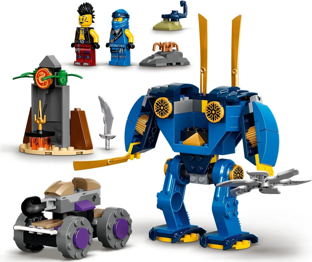LEGO Ninjago 71740 Jay's Electro Mech set, image 8
