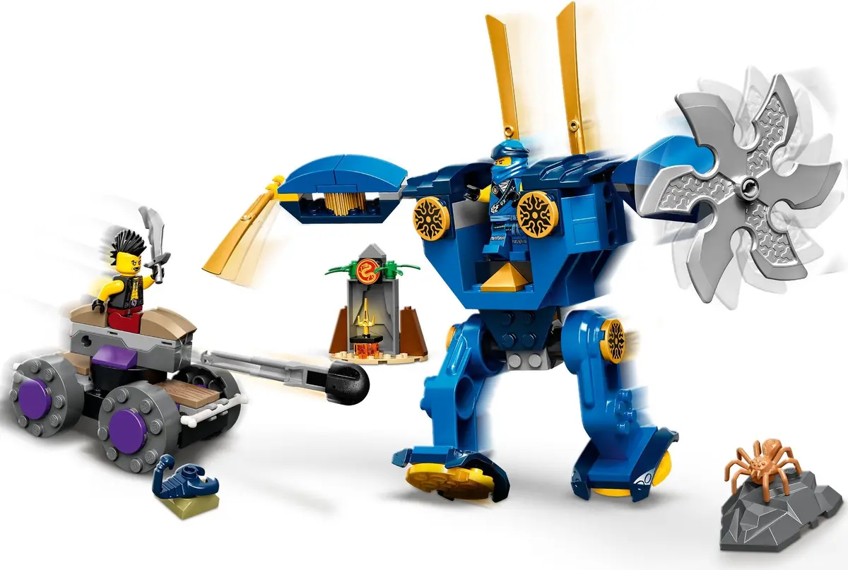 LEGO Ninjago 71740 Jay's Electro Mech set, image 6