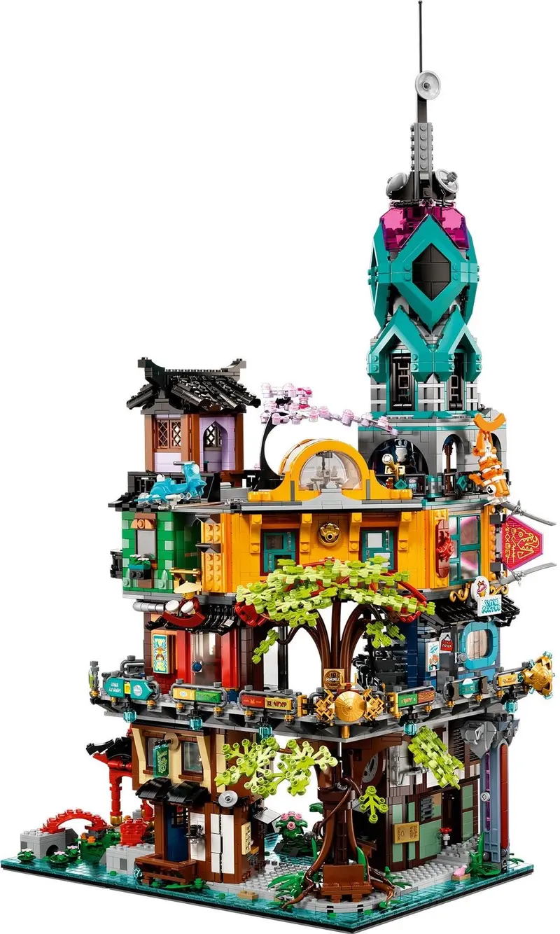 LEGO Ninjago 71741 NINJAGO City Gardens set, image 27
