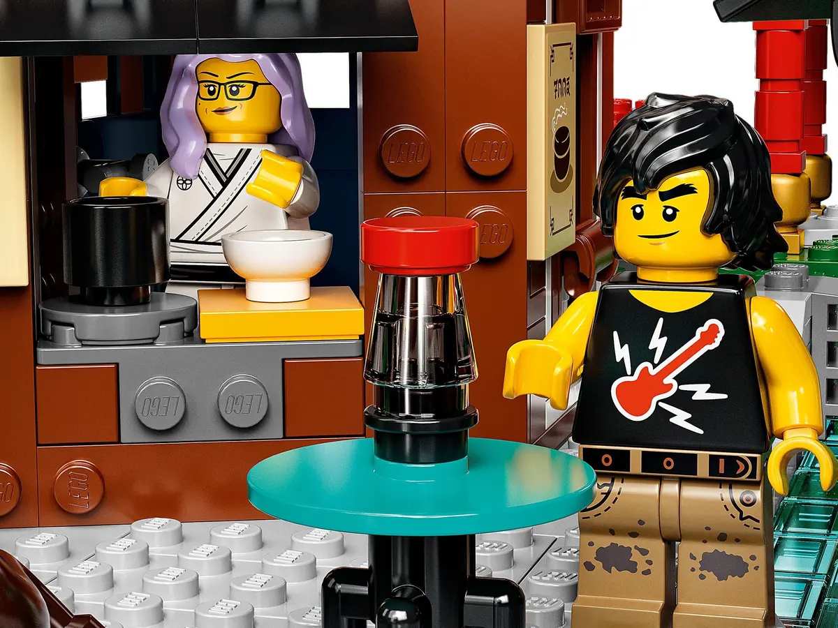 LEGO Ninjago 71741 NINJAGO City Gardens set, image 10