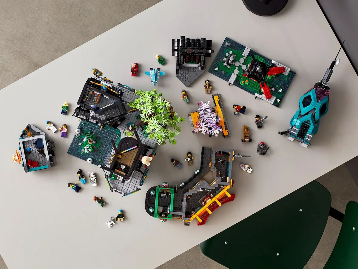 LEGO Ninjago 71741 NINJAGO City Gardens set, image 22