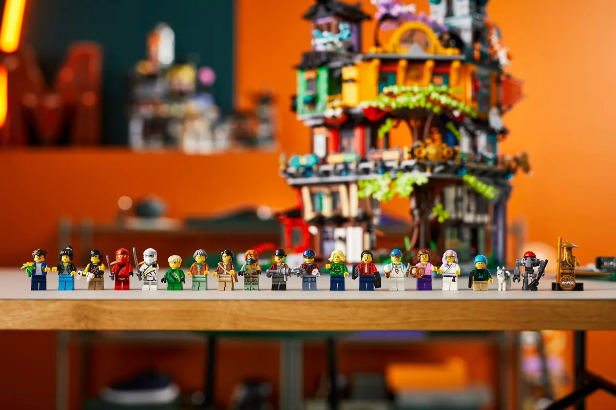 LEGO Ninjago 71741 NINJAGO City Gardens set, image 19