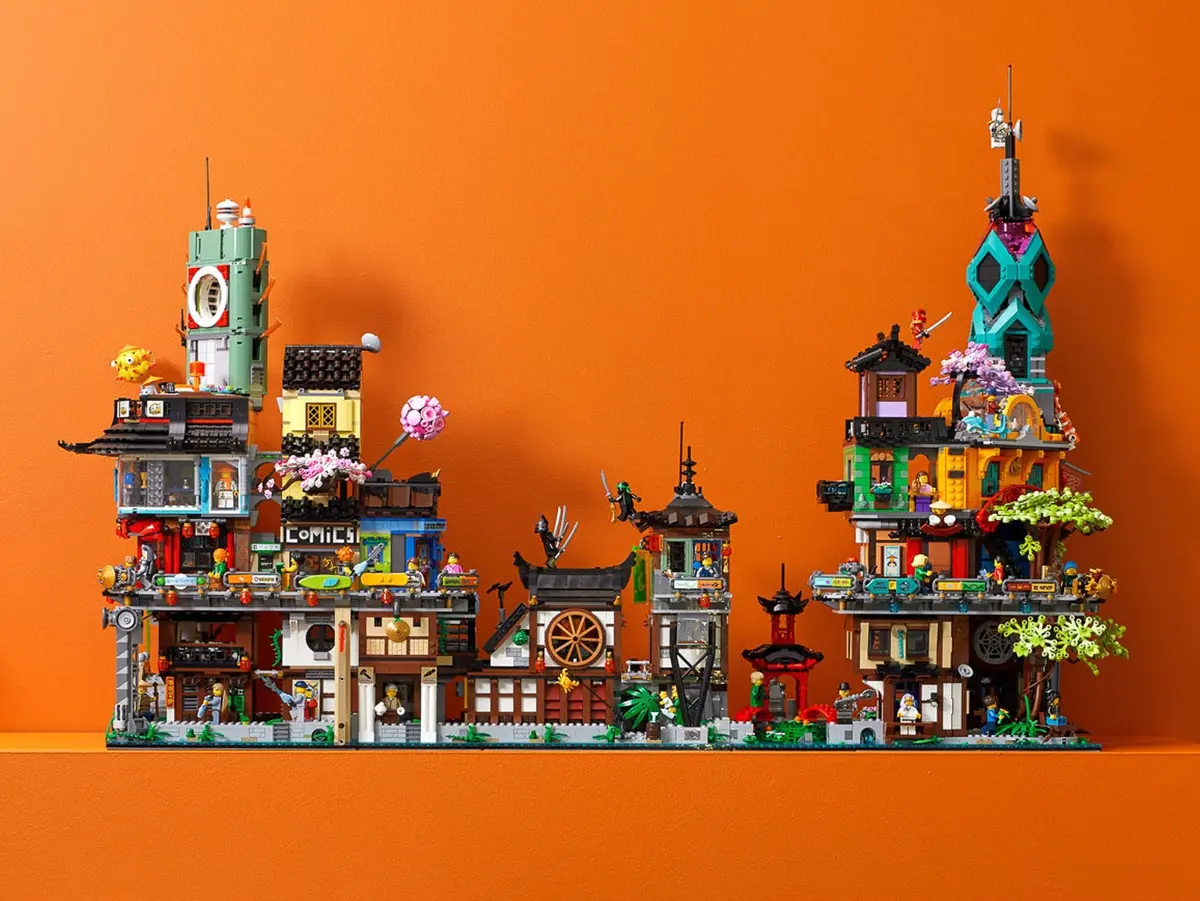 LEGO Ninjago 71741 NINJAGO City Gardens set, image 7