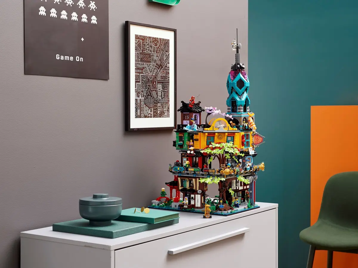 LEGO Ninjago 71741 NINJAGO City Gardens set, image 21