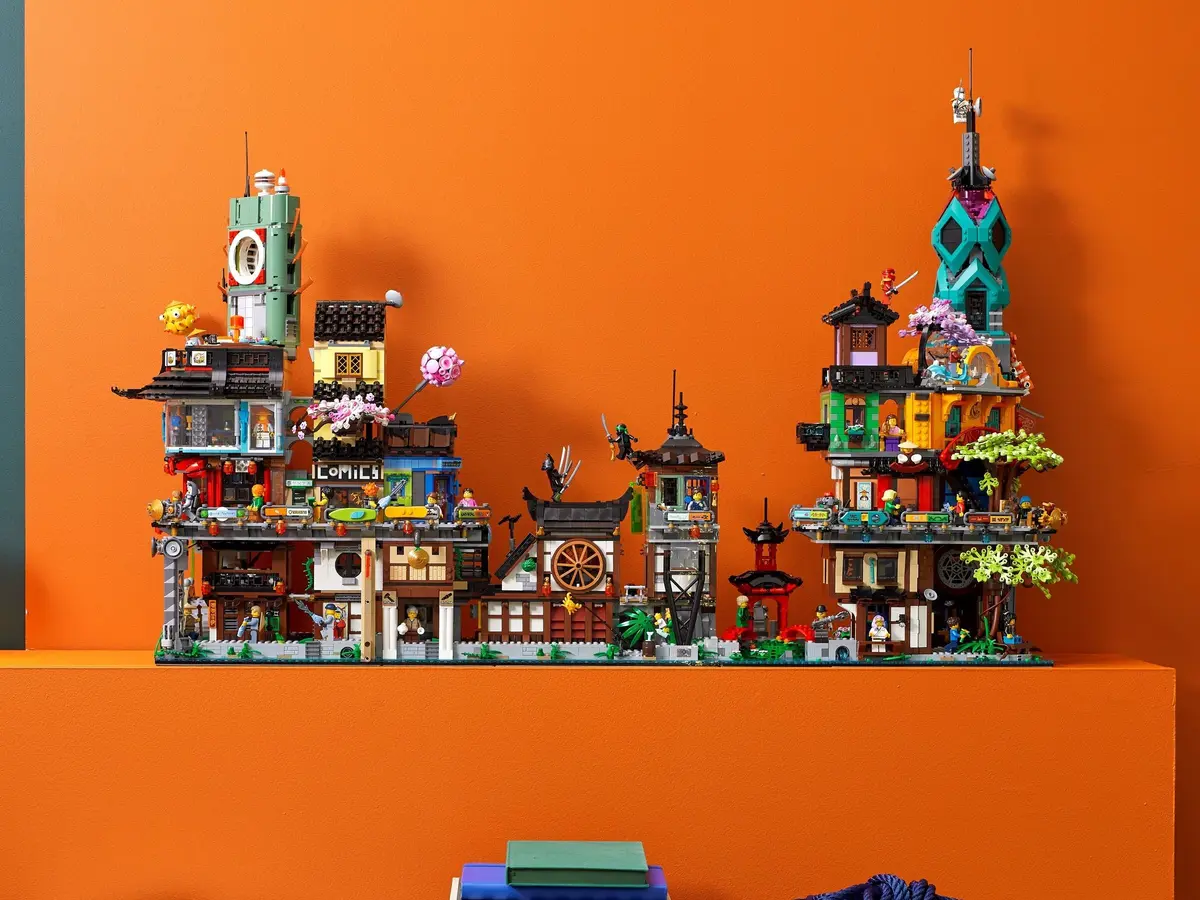 LEGO Ninjago 71741 NINJAGO City Gardens set, image 20