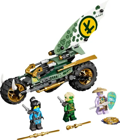 LEGO Ninjago 71745 Lloyd's Jungle Chopper Bike set