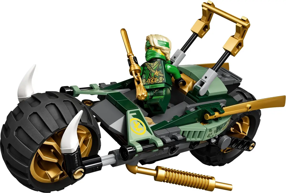 LEGO Ninjago 71745 Lloyd's Jungle Chopper Bike set, image 2