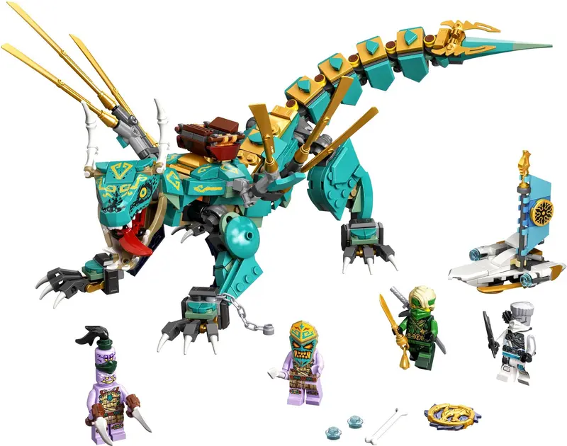LEGO Ninjago 71746 Jungle Dragon set