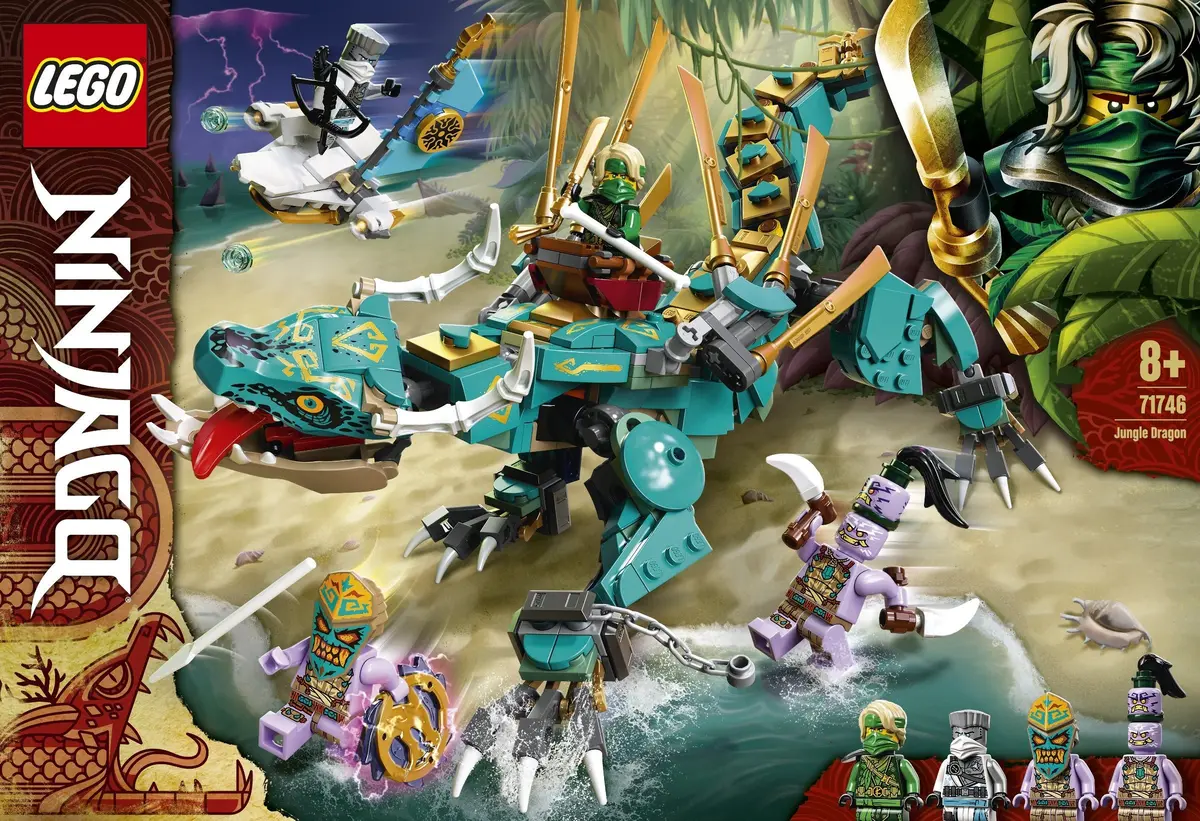 LEGO Ninjago 71746 Jungle Dragon set, image 11