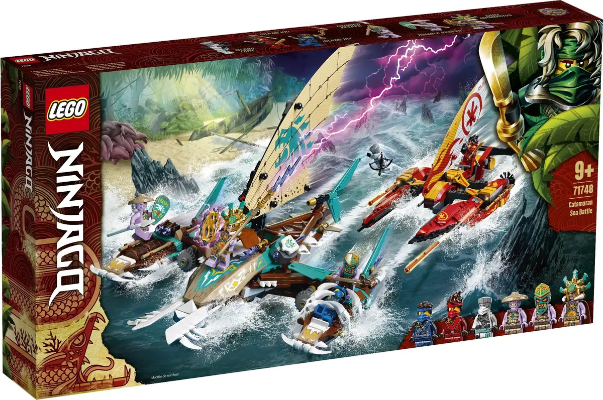 LEGO Ninjago 71748 Catamaran Sea Battle set, image 8