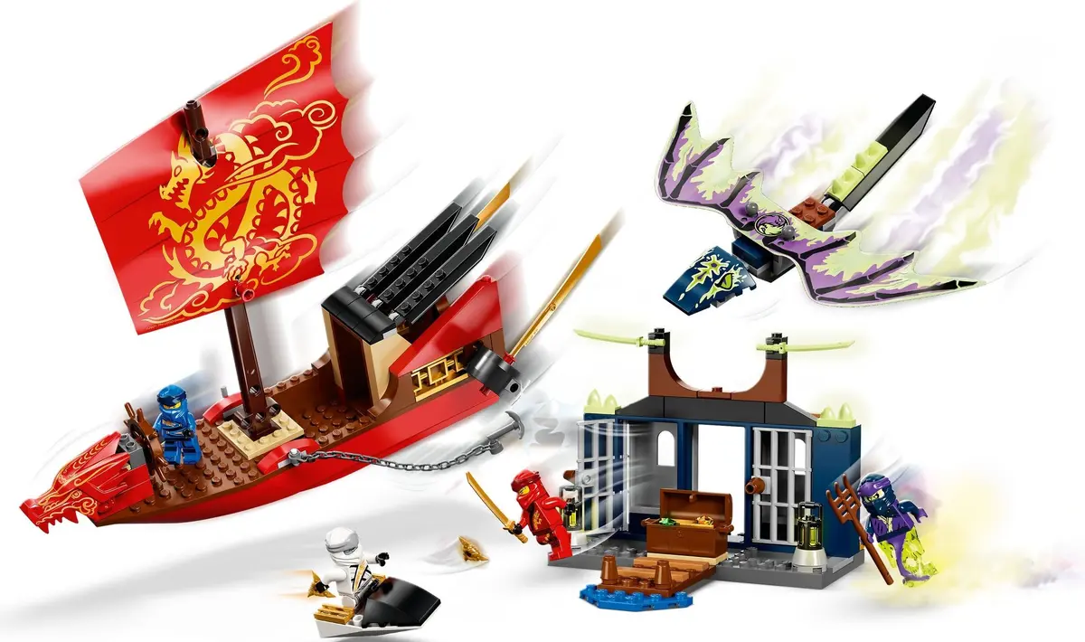 LEGO Ninjago 71749 Final Flight of Destiny's Bounty set, image 6