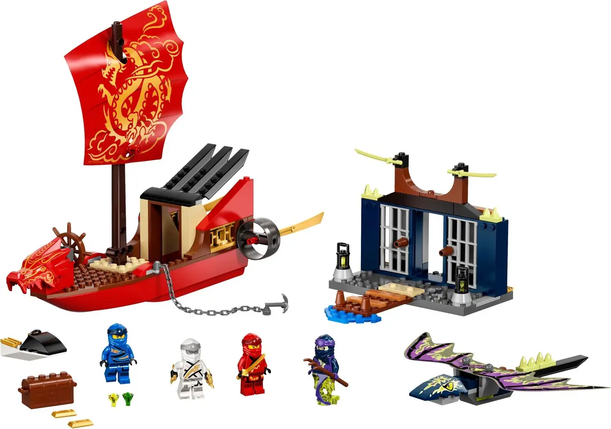 LEGO Ninjago 71749 Final Flight of Destiny's Bounty set