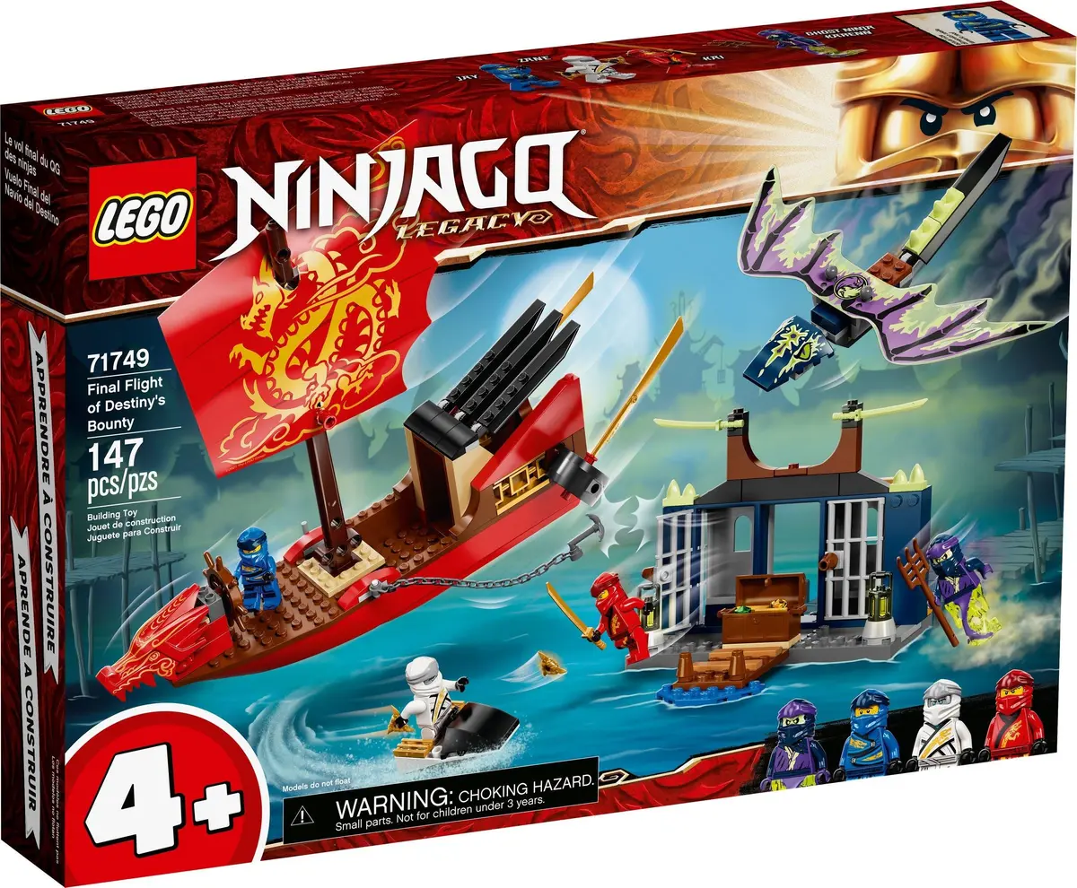LEGO Ninjago 71749 Final Flight of Destiny's Bounty set, image 2