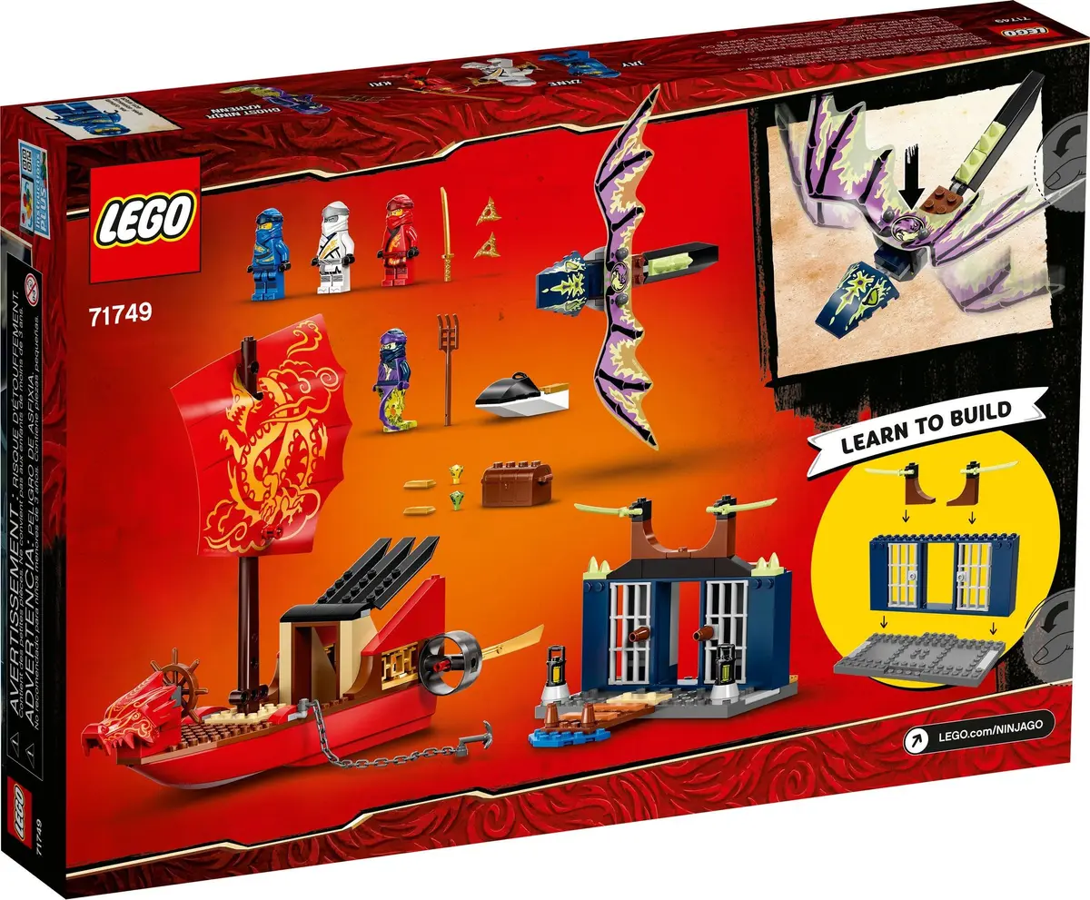 LEGO Ninjago 71749 Final Flight of Destiny's Bounty set, image 11