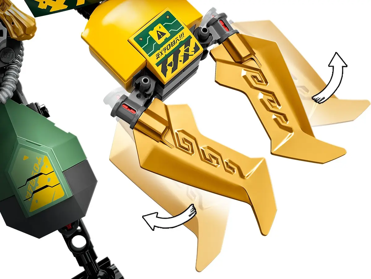 LEGO Ninjago 71750 Lloyd's Hydro Mech set, image 8